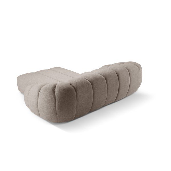 Divano angolare beige (con penisola a destra) Diana – Micadoni -image-3