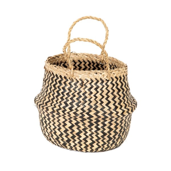 Cestino in seagrass , ⌀ 27 cm Zic Zac - Compactor-image-4