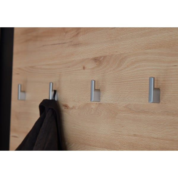 Pannello appendiabiti in faggio decorato in colore naturale Lissabon - Germania-image-1