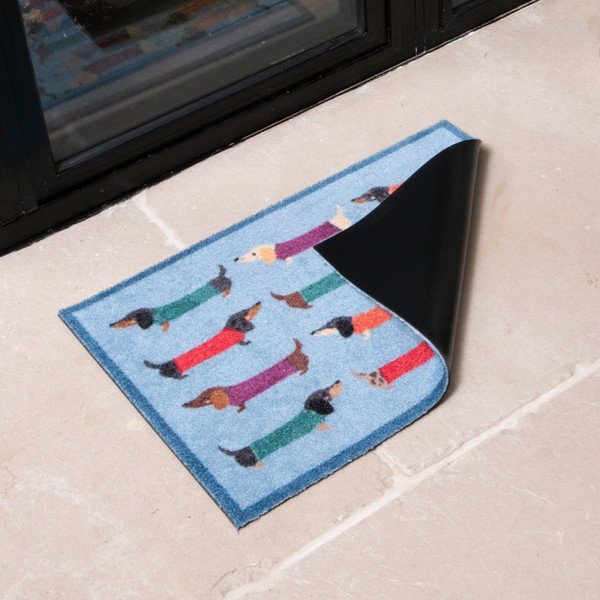 Zerbino in tessuto 40x60 cm Dachshund – Artsy Doormats-image-1
