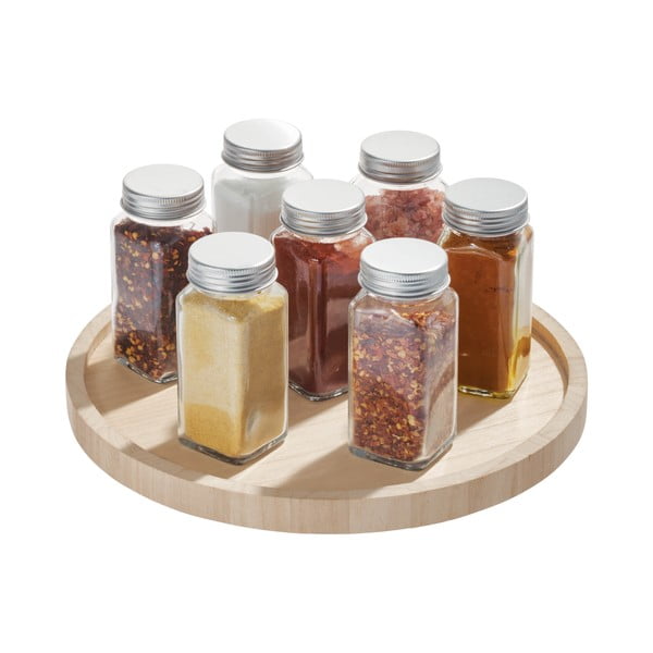 Organizer da cucina girevole in legno di paulownia , ø 26,7 cm Eco - iDesign-image-2