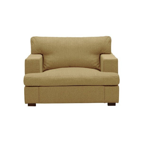 Hořčicově žluté křeslo Windsor & Co Sofas Daphne
