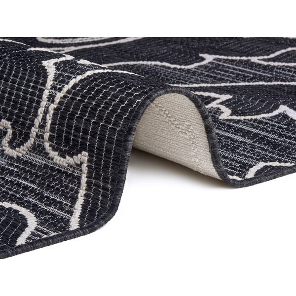 Tappeto nero per esterni 194x290 cm Elina Black - Hanse Home-image-2