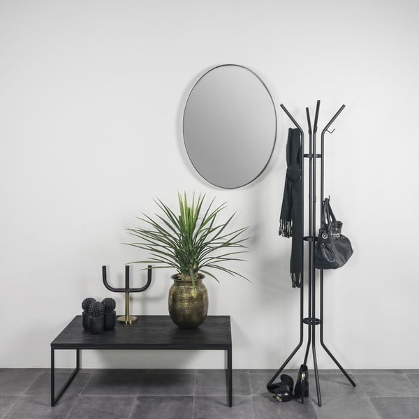 Appendiabiti nero in metallo ø 40x170 cm Jessy – Spinder Design-image-2