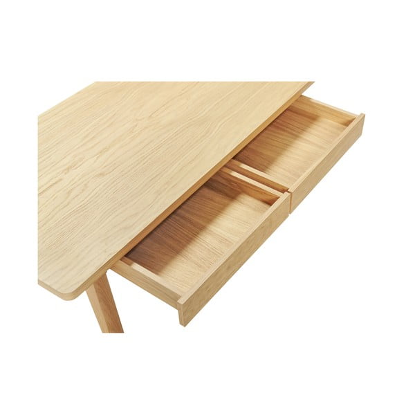 Tavolino da salotto colore naturale con effetto rovere 60x120 cm Nice – Woodman-image-4