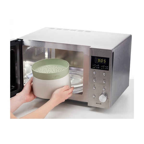 Contenitore per la cottura del riso in plastica – Lékué-image-1