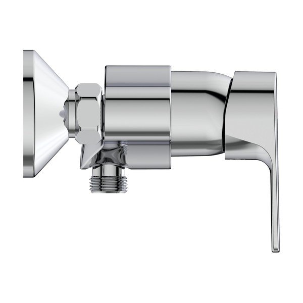 Rubinetto per doccia argentato effetto lucido  a muro Cerafine D - Ideal Standard-image-4