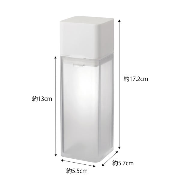 Contenitore di olio bianco Yamazaki , 250 ml Tower - YAMAZAKI-image-2