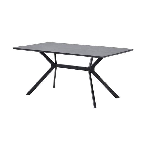 Tavolo da pranzo nero , 160 x 90 cm Bruno - WOOOD-image-2