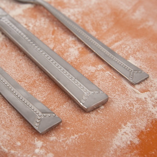 Posate argentate in acciaio inox 24 pz Bright – Orion-image-2