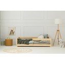 Letto per bambini in legno di pino in colore naturale 140x200 cm Mila CPW - Adeko