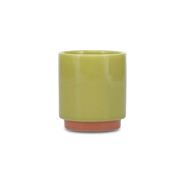 Tazzina verde/arancione in gres 130 ml Duo – ONA