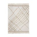 Tappeto color crema in misto lana tessuto a mano 160x230 cm Astera Linear – Flair Rugs