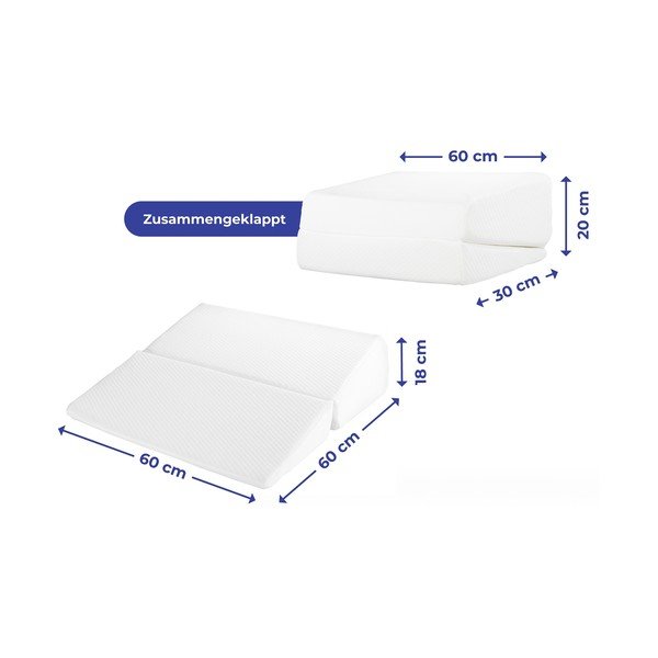 Cuscino con imbottitura in memory foam 60x60 cm - Maximex-image-2