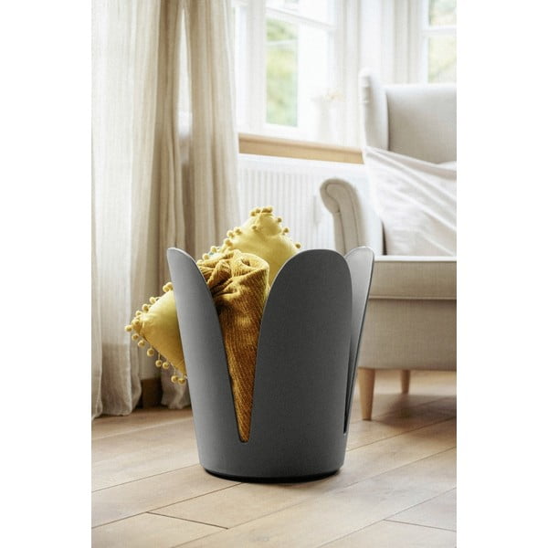 Sedia in plastica antracite Comiso - Wenko-image-3