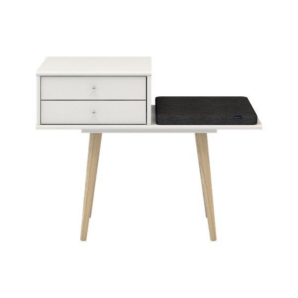 Panchina bianca Panchina Mistral - Hammel Furniture