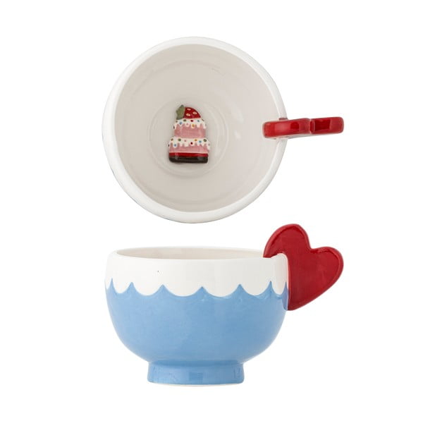 Tazzina azzurra in gres 220 ml Lively – Bloomingville-image-3