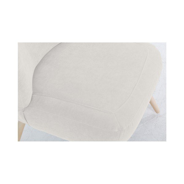 Poltrona crema Sari Velur - Max Winzer-image-4