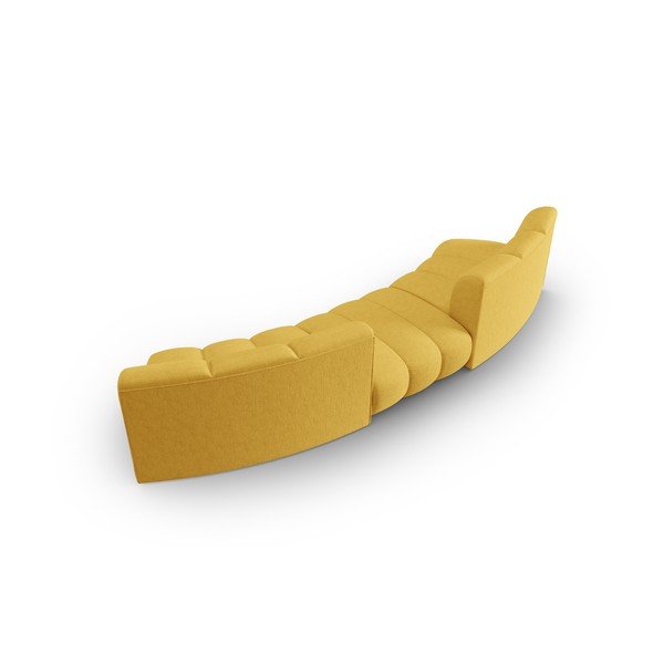 Divano giallo 367 cm Lupine - Micadoni Home-image-3