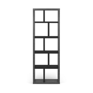 Libreria in cemento decorato grigio scuro-nero 70x198 cm Berlin - TemaHome