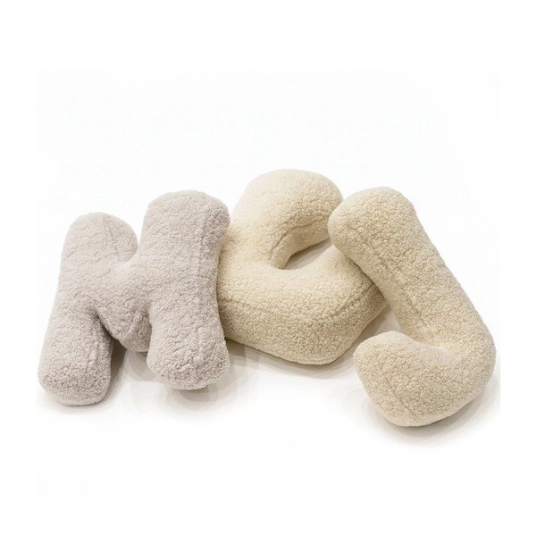 Cuscino per bambini in sherpa 38x40 cm S – Meowbaby-image-1