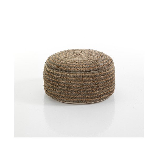 Pouf da salotto in iuta -B Nagar - Tomasucci