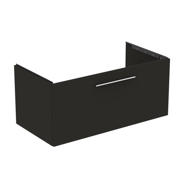 Mobile per lavabo antracite a sospensione 100x44 cm i.Life B - Ideal Standard-image-2