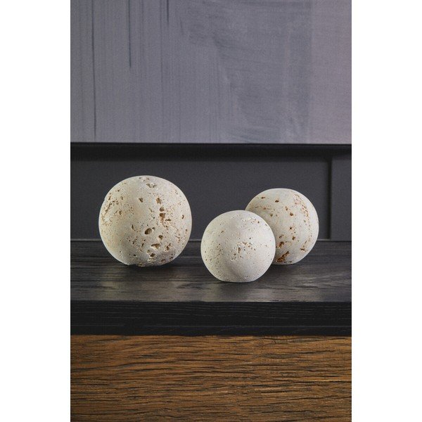 Statuette in set in pietra 3 pz (altezza totale 13 cm) Tibor – Premier Housewares-image-1