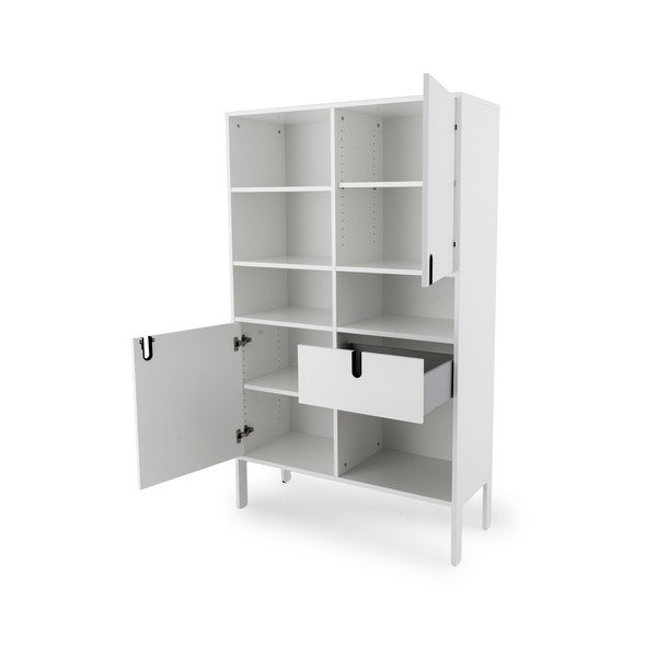 Libreria bianca 109x176 cm Uno - Tenzo-image-4