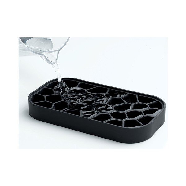 Frigorifero nero con ice maker Ghiaccio - Lékué-image-1