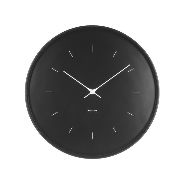 Orologio da parete nero Butterfly, Ø 37,5 cm Butterfly Hands - Karlsson