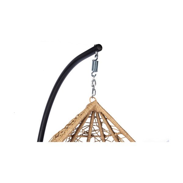 Poltrona sospesa in rattan artificiale in colore naturale Noela - Bonami Selection-image-4