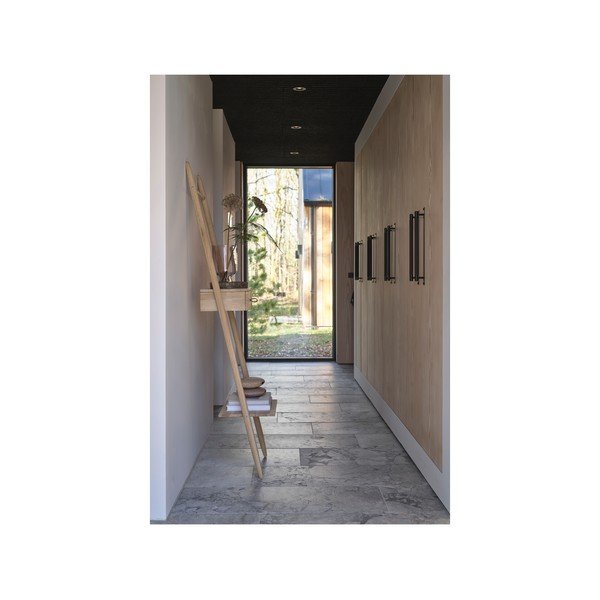 Vaso in vetro rosa chiaro (altezza 24 cm) Drum - Villa Collection-image-3