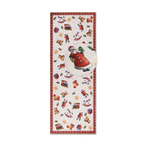 Runner rosso con motivo natalizio 80x200 cm Red Christmas - Villeroy&Boch