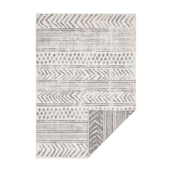 Tappeto da esterno grigio e crema , 80 x 150 cm Biri - NORTHRUGS