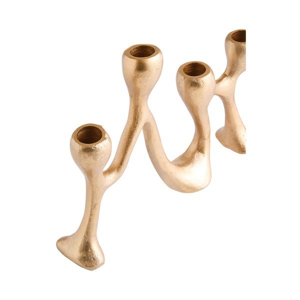 Portacandela in metallo Prato – Premier Housewares-image-3