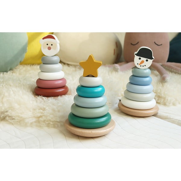 Torre impilabile in legno Christmas Tree - Kindsgut-image-2