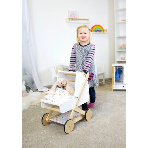Passeggino per bambole Little Button - Legler-image-1
