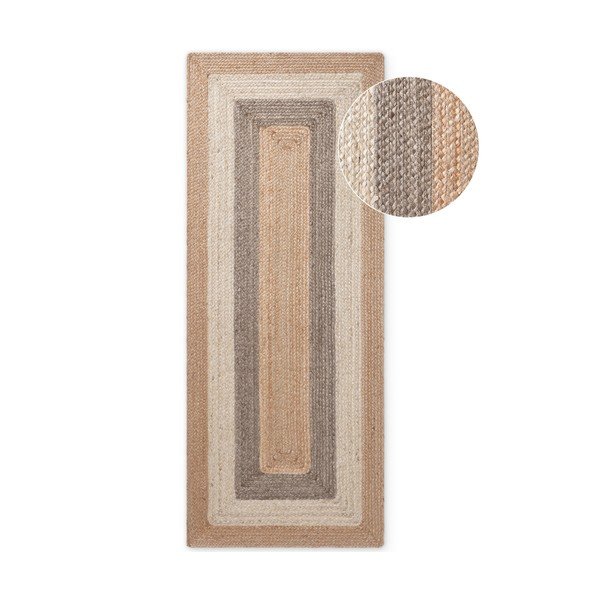 Passatoia in iuta reversibile/tessuta a mano 80x200 cm Juno – Hanse Home