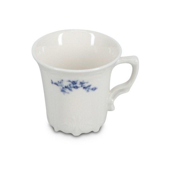 Tazzina per espresso bianca/blu in porcellana 110 ml Retro – BonBistro-image-2