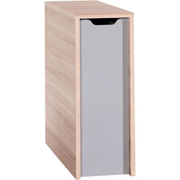 Armadio con anta grigia per letto singolo Evolve - Vox