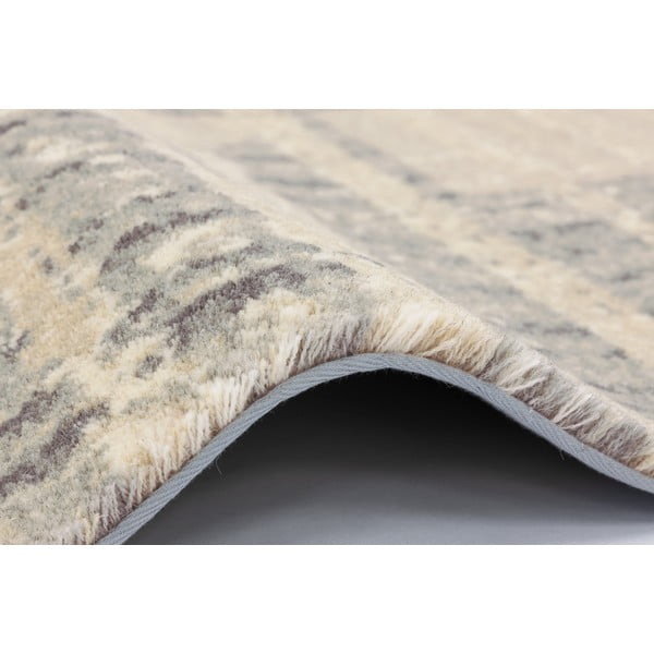 Tappeto in lana beige 200x300 cm Frotage beige - Agnella-image-2