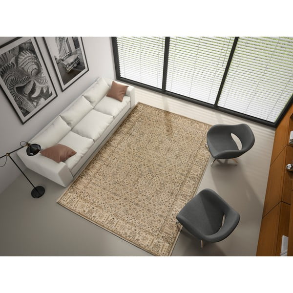 Tappeto beige , 140 x 200 cm Dihya - Universal-image-1