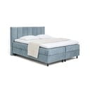 Letto boxspring blu con contenitore 180x200 cm Elva Bold Line – Bonami Selection