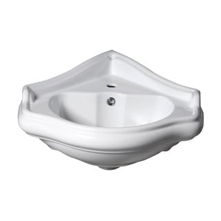 Lavabo bianco in ceramica 57,5x58 cm Retro – Sapho