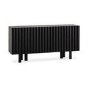 Credenza nera in mango massiccio 160x80x40 cm Tamira – MOME