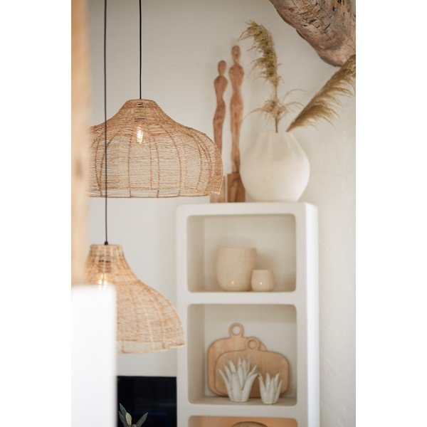 Lampadario in colore naturale ø 43 cm Tonoda - Light & Living-image-1