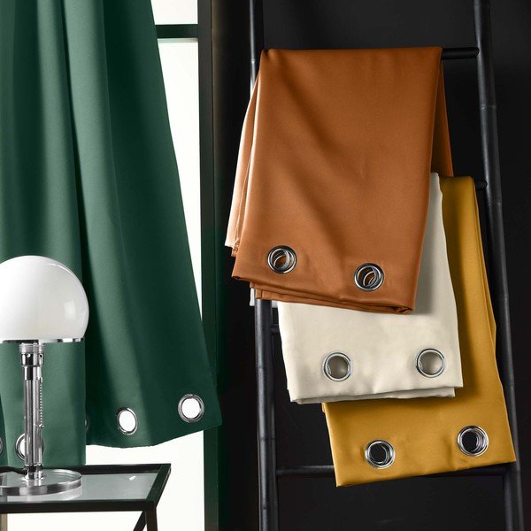 Tenda oscurante color crema 135x240 cm Occult – douceur d'intérieur-image-3