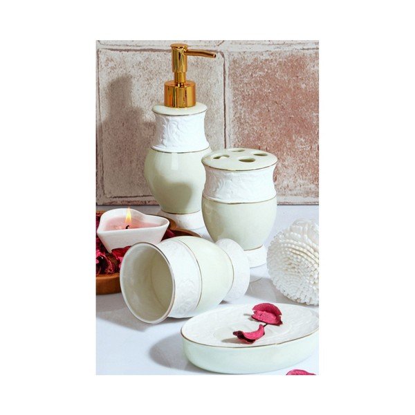 Set di accessori da bagno verdi Barocco - Kosova