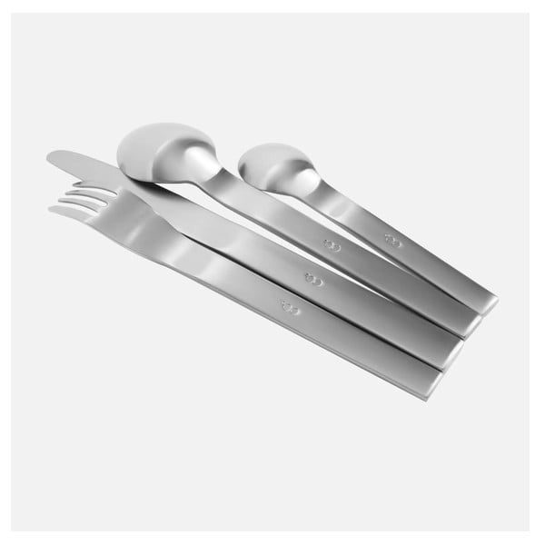 Posate argentate in acciaio inox 24 pz Boldi – FABINI-image-4